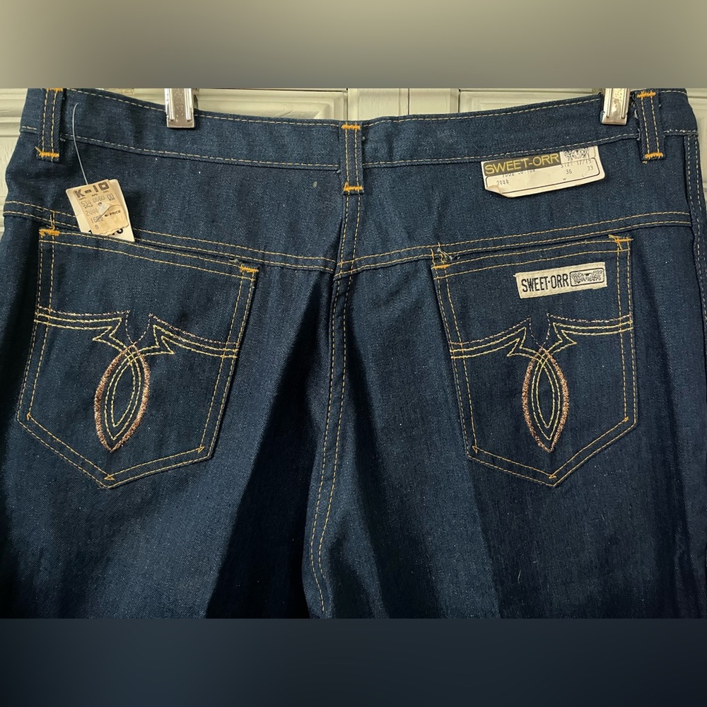 Dead stock vintage SWEET-ORR jeans with tags